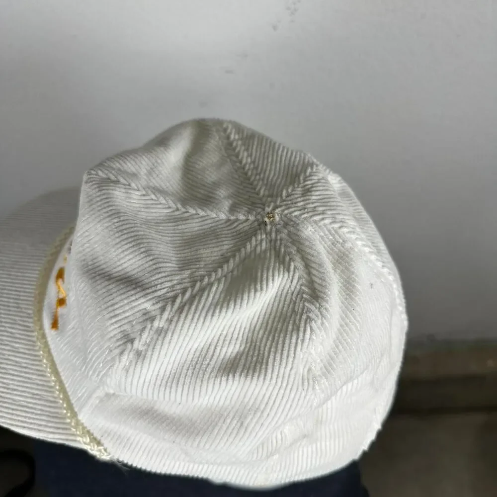 San Francisco Cordury Nfl Men's White and Cream Hat